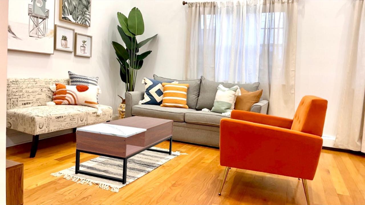 Modern Apartment With Parking & Quick Ride To Manhattan นิวยอร์ก ภายนอก รูปภาพ