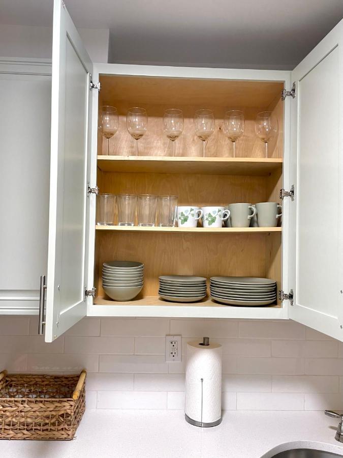 Modern Apartment With Parking & Quick Ride To Manhattan นิวยอร์ก ภายนอก รูปภาพ