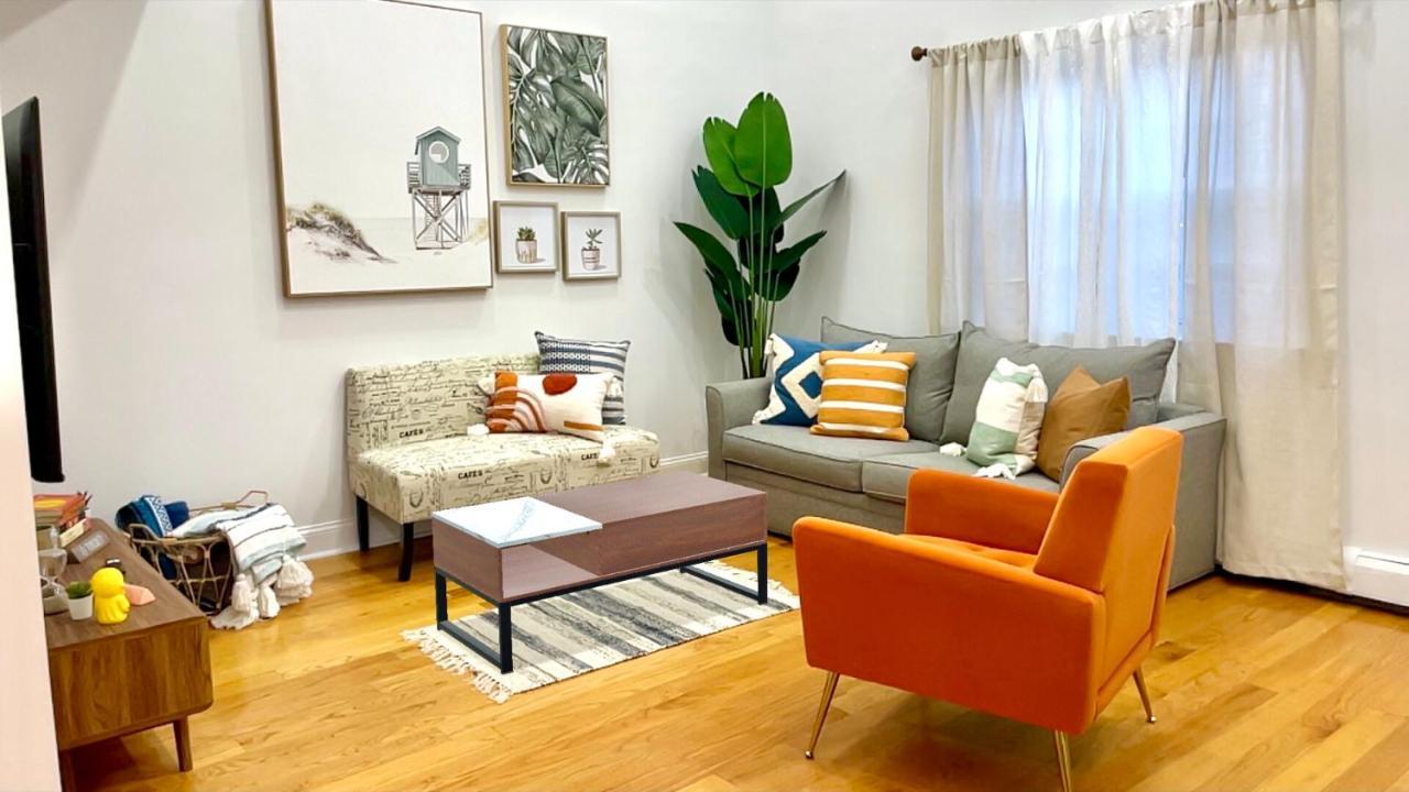 Modern Apartment With Parking & Quick Ride To Manhattan นิวยอร์ก ภายนอก รูปภาพ